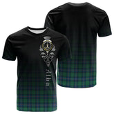 Shaw Ancient Tartan Crest T-shirt - Alba Celtic Style